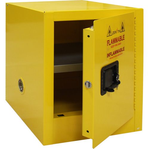Flammable Storage Cabinet, 4 gal., 1 Door, 17" W x 22" H x 18" D Seagulf Marine Industries Inc.