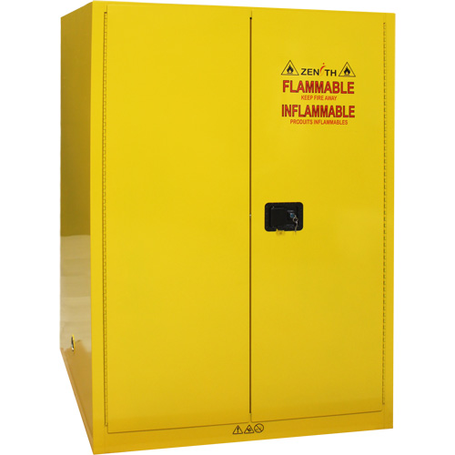Flammable Storage Cabinet, 90 Gal., 2 Door, 43" W x 66" H x 34" D Seagulf Marine Industries Inc.