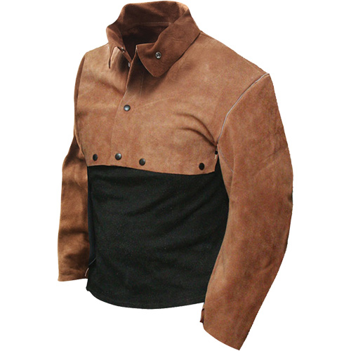 Plastron &agrave; manches en cuir de qualit&eacute; standard, Moyen, Brun Seagulf Marine Industries Inc.