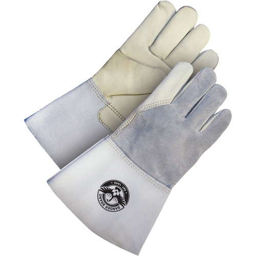 Gants de soudage en cuir fleur utilitaire Gander Brand, Cuir fleur de vache, Taille Moyen Seagulf Marine Industries Inc.