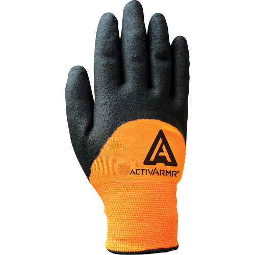 Gants enduits ActivArmr 97-011, Petit, R&ecirc;vetement Nitrile, Calibre 10, Enveloppe en Polyester Seagulf Marine Industries Inc.