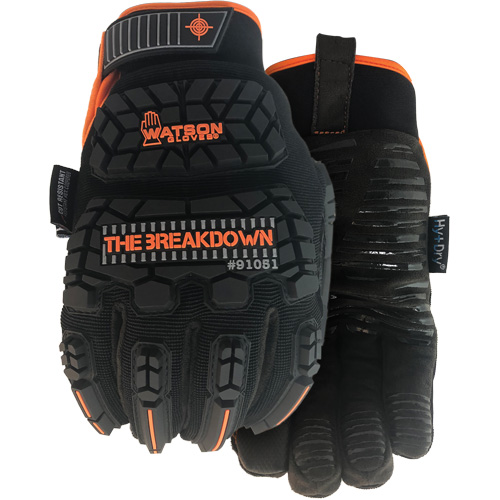 Gants de travail r&eacute;sistants aux coupures The Breakdown, Taille Petit, Enveloppe en Aramide/Polyester/Acier inoxydable, ASTM ANSI niveau A5 Seagulf Marine Industries Inc.