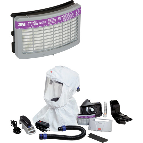 Versaflo Easy Clean PAPR Kit, Loose Fitting Hood & Faceshield, Lithium-Ion Battery Seagulf Marine Industries Inc.