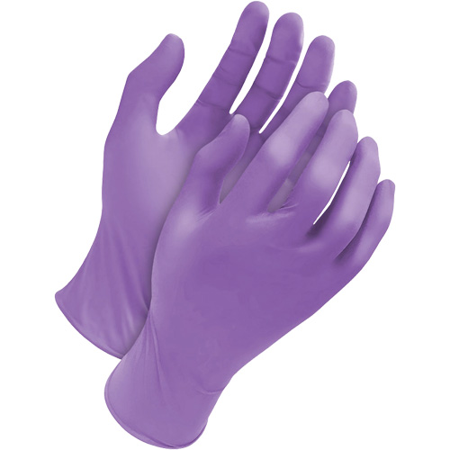 Gants tripolym&egrave;res jetables Deny, Grand, Latex/N&eacute;opr&egrave;ne/Nitrile, 6 mils, Sans poudre, Mauve Seagulf Marine Industries Inc.