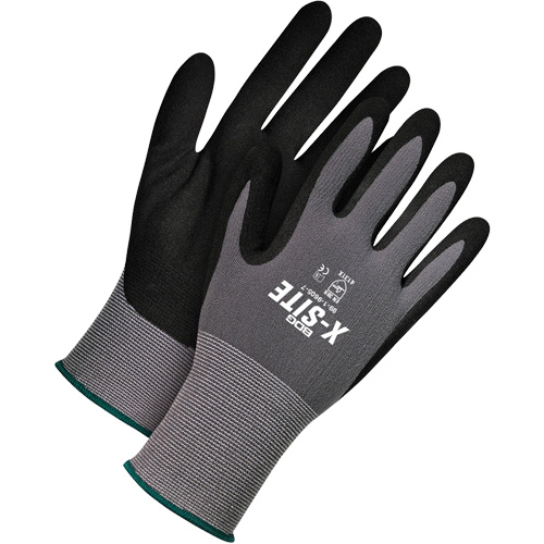 Gants enduits l&eacute;gers X-Site, 8, R&ecirc;vetement Nitrile, Calibre 15, Enveloppe en Nylon/Lycra Seagulf Marine Industries Inc.