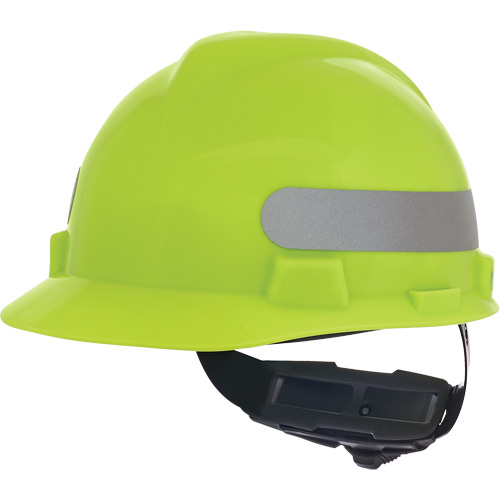 Casque de s&eacute;curit&eacute; &agrave; fentes V-Gard, R&eacute;pond aux normes CSA type 1, Suspension Rochet, Non ventil&eacute; Seagulf Marine Industries Inc.
