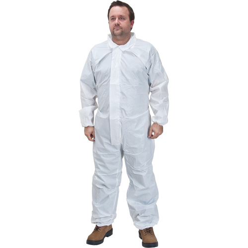 Premium Coveralls, Small, White, Microporous Seagulf Marine Industries Inc.