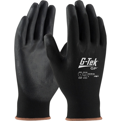 G-Tek&reg; GP Coated Gloves, Small, Polyurethane Coating, 13 Gauge, Nylon Shell Seagulf Marine Industries Inc.