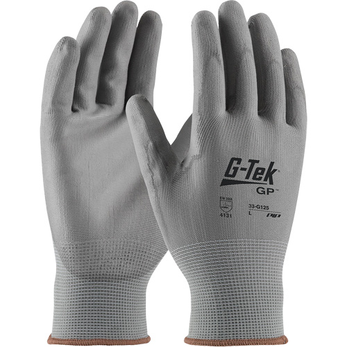 Gants enduits G-Tek GP, 2T-Grand, R&ecirc;vetement Polyur&eacute;thane, Calibre 13, Enveloppe en Nylon Seagulf Marine Industries Inc.