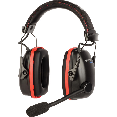 Wireless Hearing Protector Earmuffs with Bluetooth&reg; Audio, Headband Style, 25 dB Seagulf Marine Industries Inc.