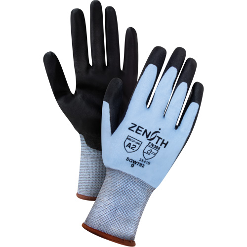 Ultimate Dexterity Cut-Resistant Gloves, Size Small, 18 Gauge, Polyurethane Coated, HPPE Shell, ASTM ANSI Level A2/EN 388 Level B Seagulf Marine Industries Inc.
