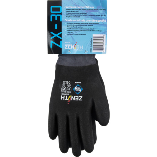 Gants enduits ZX-30° de premi&egrave;re qualit&eacute;, T-Grand, R&ecirc;vetement Mousse de PVC, Calibre 15, Enveloppe en Nylon Seagulf Marine Industries Inc.