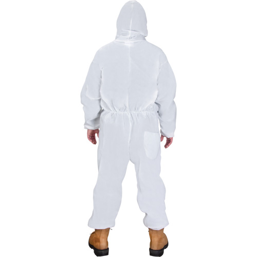 Hooded Coveralls, Medium, White, SMS Seagulf Marine Industries Inc.