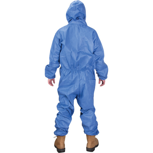 Hooded Coveralls, Medium, Blue, SMS Seagulf Marine Industries Inc.