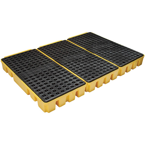Low Profile Spill Pallet, 76.5 US gal. Spill Capacity, 72" x 49" x 6.5" Seagulf Marine Industries Inc.