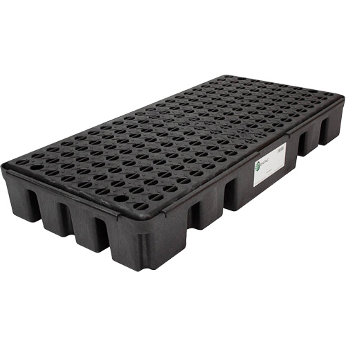 Black Diamond Low Profile Spill Pallet, 25.5 US gal. Spill Capacity, 49" x 24" x 6.5" Seagulf Marine Industries Inc.