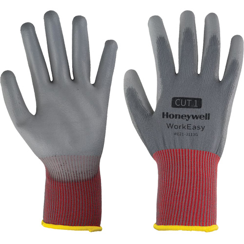 Gants de protection contre les coupures WorkEasy, Taille 6/T-petit, Calibre 13, Rev&ecirc;tement Polyur&eacute;thane, Enveloppe en Polyester, EN 388 niveau 1 Seagulf Marine Industries Inc.
