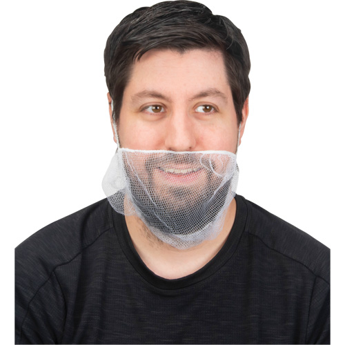Beard Nets, Nylon, White Seagulf Marine Industries Inc.