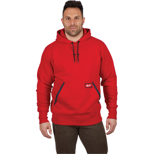 Heavy-Duty Pullover Hoodie, Men's, Small, Red Seagulf Marine Industries Inc.