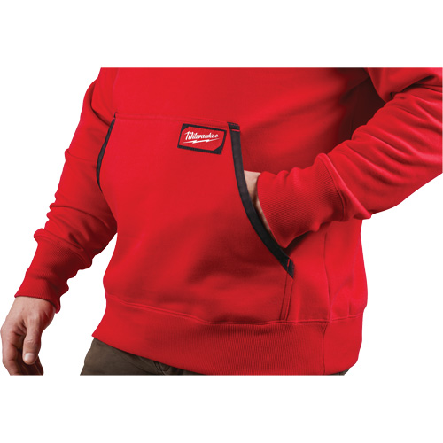Heavy-Duty Pullover Hoodie, Men's, Small, Red Seagulf Marine Industries Inc.