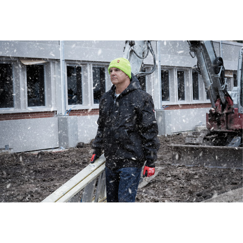 Tuque &agrave; revers haute visibilit&eacute;, Taille unique, Vert Seagulf Marine Industries Inc.