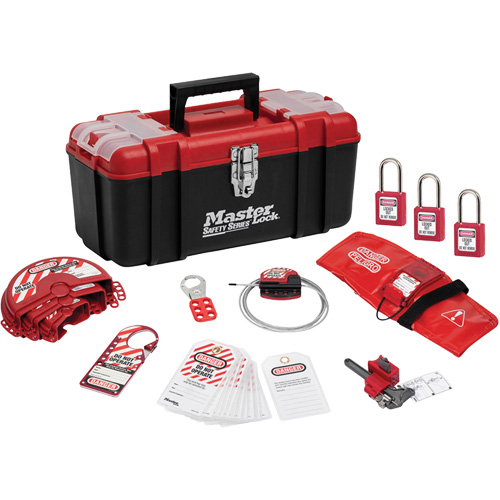 Standard Personal Lockout Kit with Zenex Thermoplastic Locks, Valve Kit, 13 Components Seagulf Marine Industries Inc.