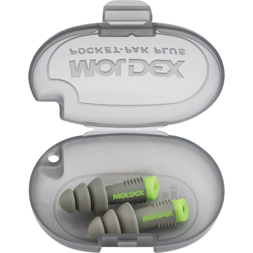 Alphas Reusable Earplugs, Uncorded, Bulk - Plastic Case, 27 dB NRR, One-Size Seagulf Marine Industries Inc.