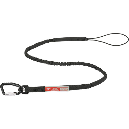 Extended Reach Locking Tool Lanyard, Bungee, Carabiner/Loop Seagulf Marine Industries Inc.
