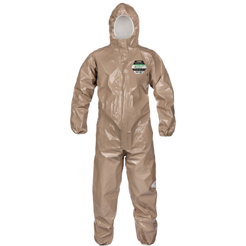 Coveralls, ChemMax 4 Plus, Large, Brown Seagulf Marine Industries Inc.