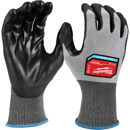 Gants de haute dext&eacute;rit&eacute;, Taille Grand, Calibre 18, Rev&ecirc;tement Polyur&eacute;thane, Enveloppe en Poly&eacute;thyl&egrave;ne, ANSI/ISEA 105 niveau 2 Seagulf Marine Industries Inc.