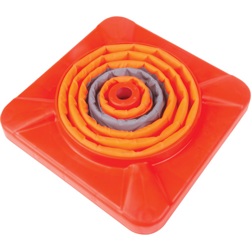 Collapsible Traffic Cone, 18" H, Orange Seagulf Marine Industries Inc.