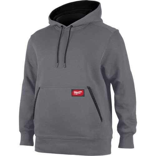 Midweight Pullover Hoodie, Men's, Small, Grey Seagulf Marine Industries Inc.