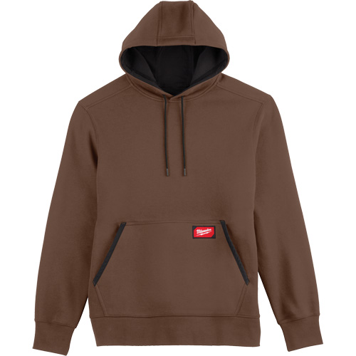 Midweight Pullover Hoodie, Men's, Small, Brown Seagulf Marine Industries Inc.