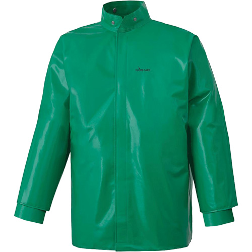 J43 380 Manteau CA-43 ignifuge et r&eacute;sistant aux produits chimiques et aux acides, Petit, Vert Seagulf Marine Industries Inc.