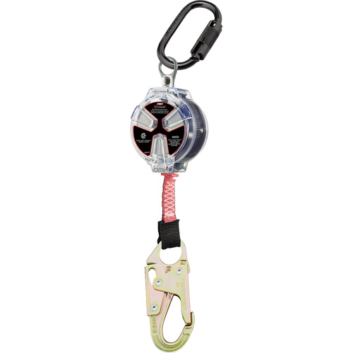 Dynamic Small Snap Hook Self-Retracting Lifeline, 6', Polyester, Swivel Seagulf Marine Industries Inc.