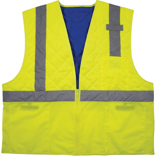 Chill-Its 6668 Safety Cooling Vest, Small, High Visibility Lime-Yellow Seagulf Marine Industries Inc.