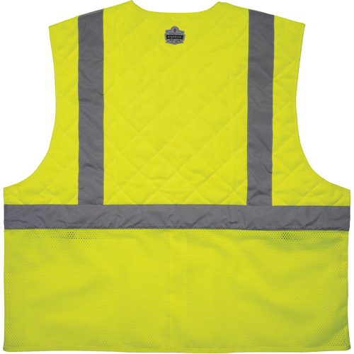 Chill-Its 6668 Safety Cooling Vest, Small, High Visibility Lime-Yellow Seagulf Marine Industries Inc.