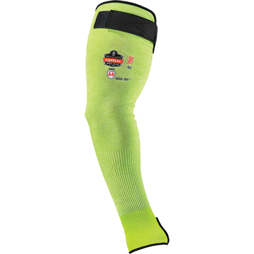 Manche de protection contre la coupe ProFlex 7941-PR, TenaLux, 22", ASTM ANSI niveau A4/EN 388 niveau D, Lime haute visibilit&eacute; Seagulf Marine Industries Inc.