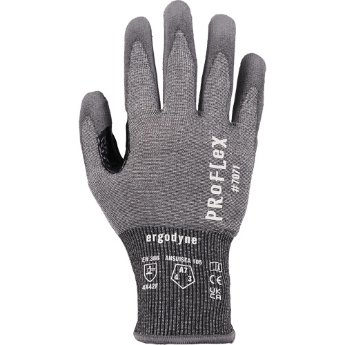Gants enduit de PU r&eacute;sistant &agrave; la coupe ProFlex 7071, Taille Petit, Calibre 18, Rev&ecirc;tement Polyur&eacute;thane, Enveloppe en PEHP/Tungst&egrave;ne, ASTM ANSI niveau A7/EN 388 niveau F Seagulf Marine Industries Inc.