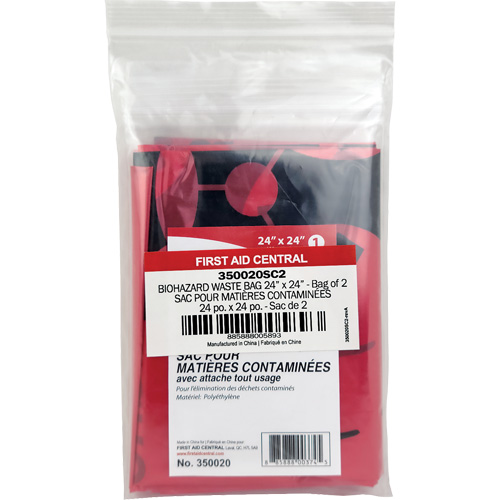 SmartCompliance&reg; Refill Waste Bags, Bio-Hazard, 24" L x 24" W Seagulf Marine Industries Inc.