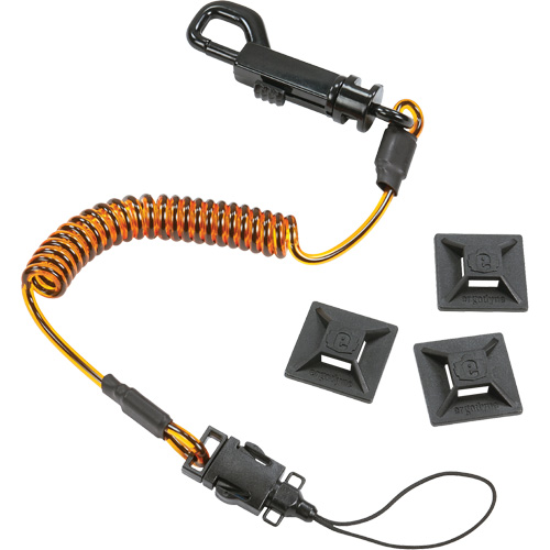 Squids 3151 Coil Lanyard Swivel Hook and Detachable Loop Seagulf Marine Industries Inc.