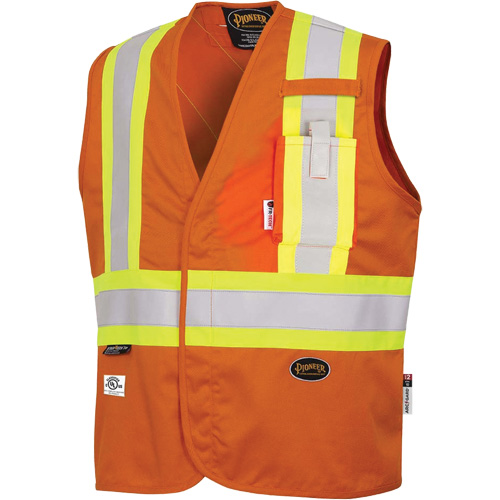 7728 FR-Tech&reg; Flame-Resistant Arc Safety Vest, Small, High Visibility Orange, 10 cal/cm² Seagulf Marine Industries Inc.