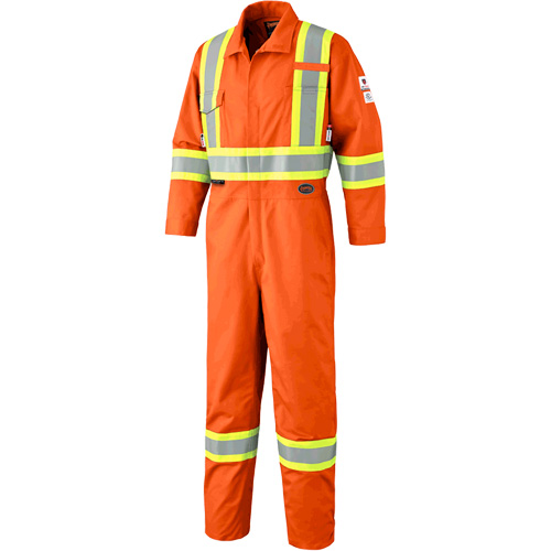 7702T Combinaison FR-Tech contre les arcs, Taille 40 (grand taille), Orange haute visibilit&eacute;, 10 cal/cm² Seagulf Marine Industries Inc.