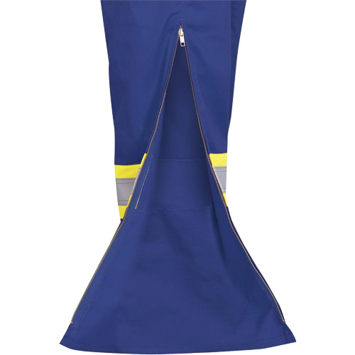 7706 Combinaison ignifuge FR-Tech avec fermetures &agrave; glissi&egrave;re aux jambes, Taille 36, Bleu royal, 9,7 cal/cm² Seagulf Marine Industries Inc.