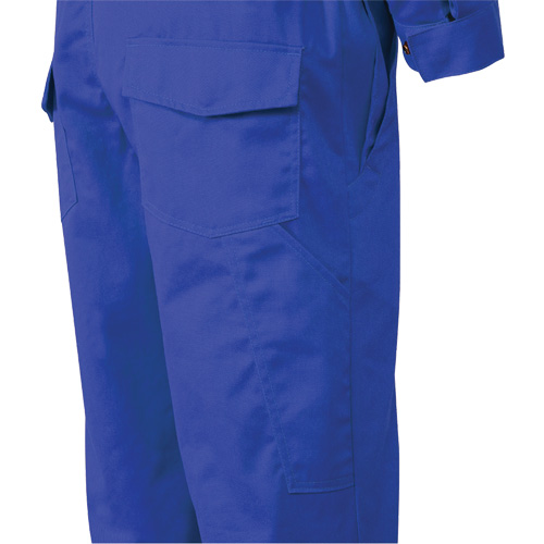 7706T Combinaison ignifuge FR-Tech avec fermetures &agrave; glissi&egrave;re aux jambes, Taille 40 (grand taille), Bleu royal, 9,7 cal/cm² Seagulf Marine Industries Inc.