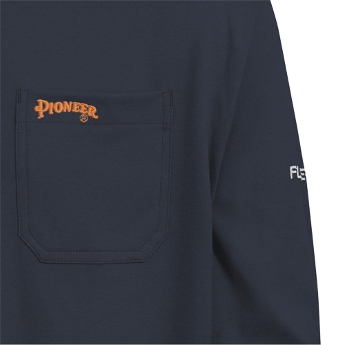 333 Flame-Resistant Long-Sleeved Shirt, Small, Navy Blue Seagulf Marine Industries Inc.