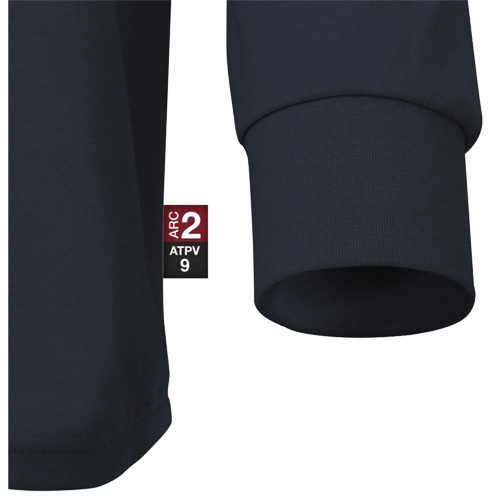 333 Flame-Resistant Long-Sleeved Shirt, Small, Navy Blue Seagulf Marine Industries Inc.