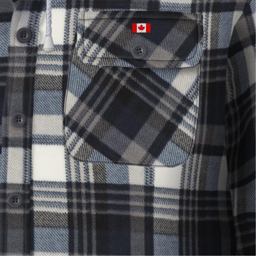 415BG Quilted Hooded Shirt, Men's, X-Small, Multi-Colour Seagulf Marine Industries Inc.
