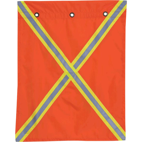 353 Drapeau avec bande r&eacute;fl&eacute;chissante, Polyester Seagulf Marine Industries Inc.