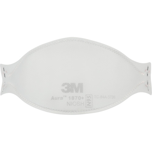 Appareil de protection respiratoire contre les particules pour soins de sant&eacute; et masque chirurgical 1870+ Aura, N95, Certifi&eacute; NIOSH/Homologu&eacute; FDA Seagulf Marine Industries Inc.